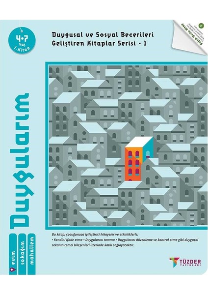 Duygularım Kitabı (4 - 7 Yaş) - Duygusal ve Sosyal Becerileri Geliştiren Kitaplar Serisi 1 fiyatları
