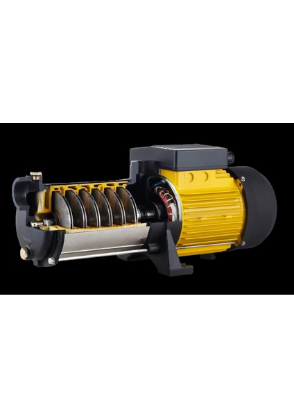 Vkp S/s 9 - 06 M 3 Hp - 6 Kd. Aısı 304 Paslanmaz Çelik Fanlı Yatay Milli