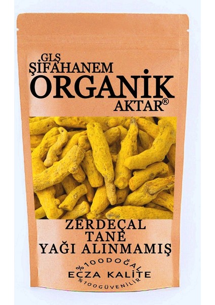 Zerdeçal Tane 500 gr Yağı Alınmamış