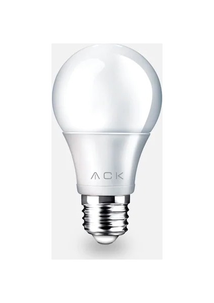 Ack 9W -E27 Duy -Led Ampul - 6500K - 880LÜMEN -Beyaz Işık- 10 Adet