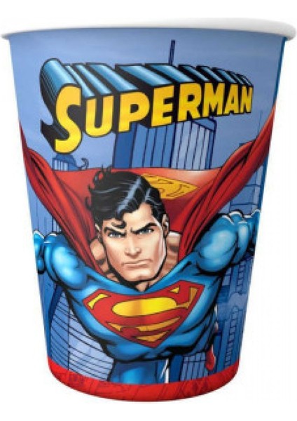 Bardak Superman 180/200CC Pk:8