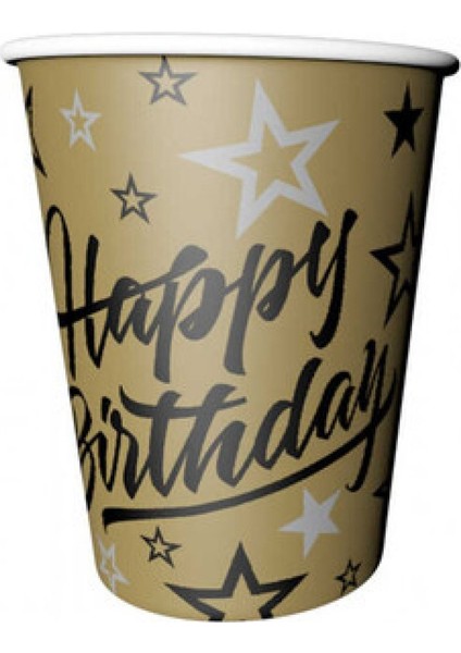 Bardak Golden Stars 220/240CC Pk:8