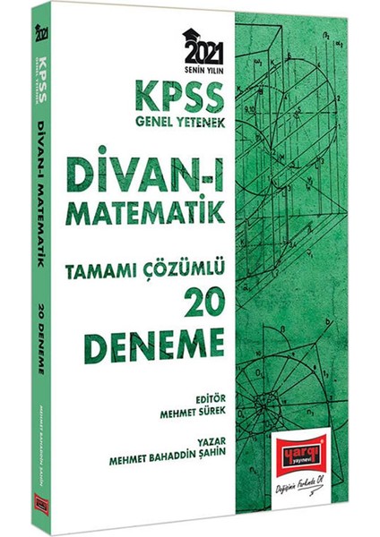 KPSS Genel Yetenek Divanı Matematik Tamamı Çözümlü 20 Deneme