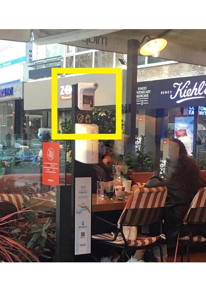 Sabit Ateş Ölçer + Montaj Seti ve Şarjlı Pil