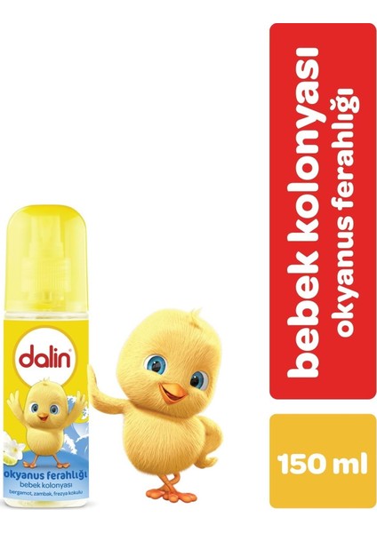 Bebek Kolonyası 150ML (Bıcı Bıcı-Orman-Çiçek-Okyanus-Bahar) Karma 6 Lı Set