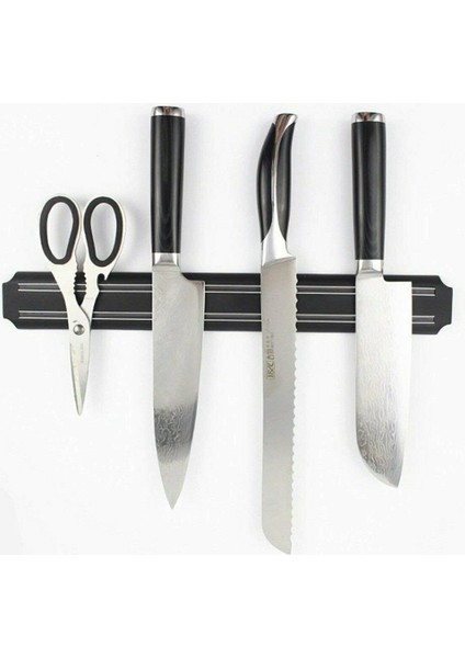 Mıknatıslı Paslanmaz Duvar Bıçak Askısı Standı 33 cm Aparat