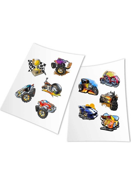 Junoo HoloToyz Sticker Metal Mania AR Uyumlu Etiket