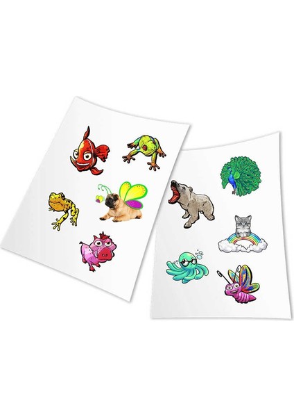 Junoo HoloToyz Sticker Holo Heroes AR Uyumlu Etiket