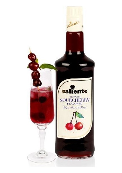 Vişneli Kahve ve Kokteyl Şurubu 70 cl