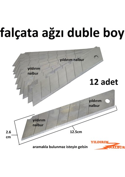 Falçata Ağzı Büyük Boy Sanayi Tipi