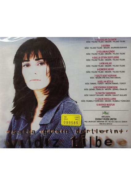 Yıldız Tilbe - Salla Gitsin Dertlerini ( CD )