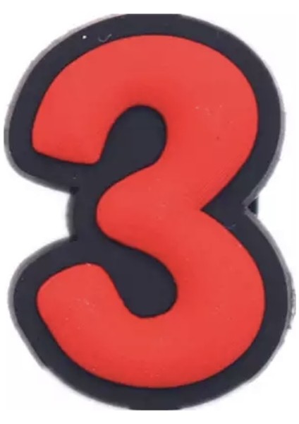 Crocs Jibbitz Terlik Süsü Renkli Rakamlar