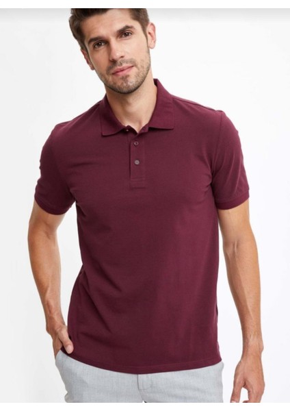 MaviMoure Erkek Polo Yaka T-Shirt