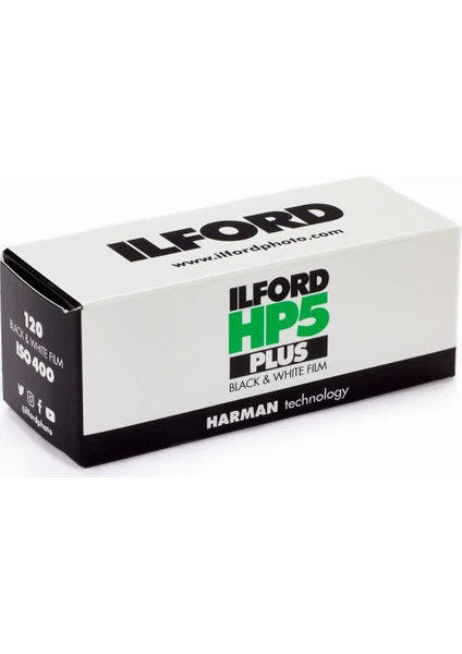 Ilford Hp5 Plus 400 Siyah Beyaz Negatif 120 Roll Film (Skt: 07-2022)