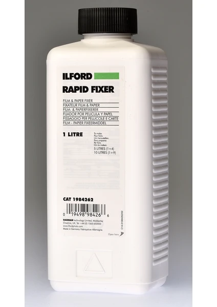 Ilford Rapid Fixer Siyah Beyaz Film/kart Sabitleme Banyosu (1000ML)