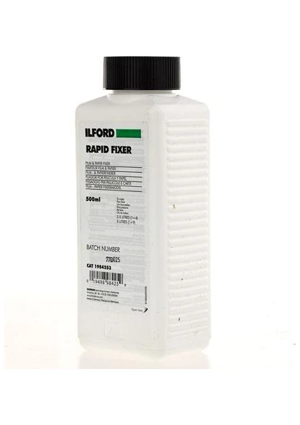 Ilford Rapid Fixer Siyah Beyaz Film/kart Sabitleme Banyosu (500ML)