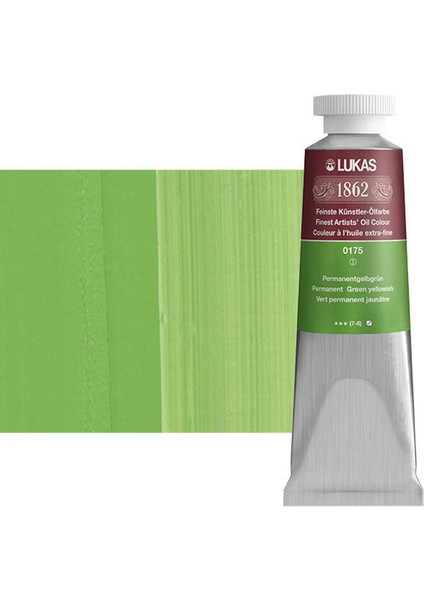 1862 Yağlı Boya 37 ml Seri:1 NO:0175 Perm. Yeşil (Sarımsı)