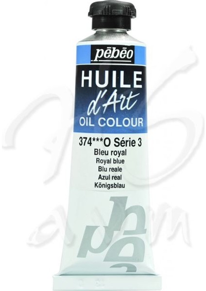 Huile Dart 37ML Yağlı Boya Seri 3 NO:374 Royal Blue