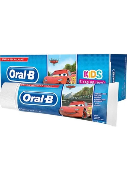 Oral B Car Çocuk Diş Macunu 75 ml
