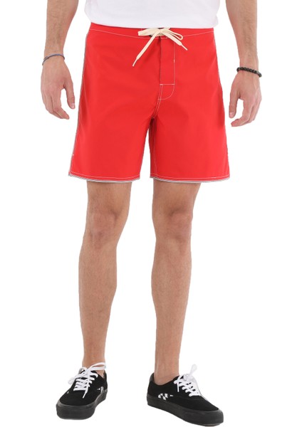 VN0A54EI4PV1 Vans Ever Rıde Boardshort 3 Erkek Şort ve Kapri Kırmızı