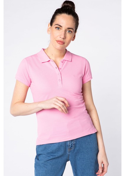 Kadın Kısa Kol Polo T-Shirt 11485-03618 modelleri