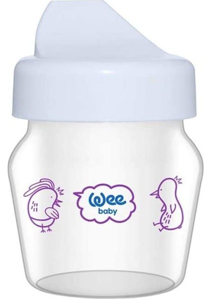 Mini Cam Alıştırma Bardağı 30 ml - Mavi