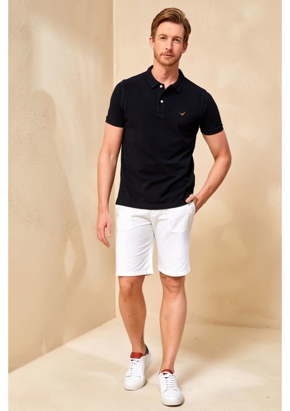 Cayman Erkek Polo - Siyah