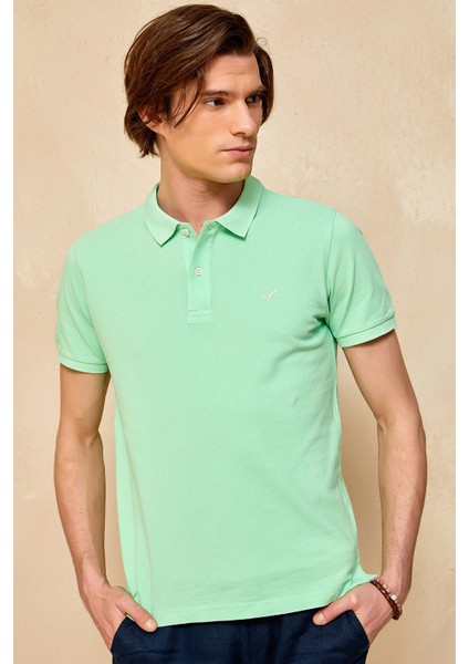 Cayman Erkek Polo - Açık Yeşil