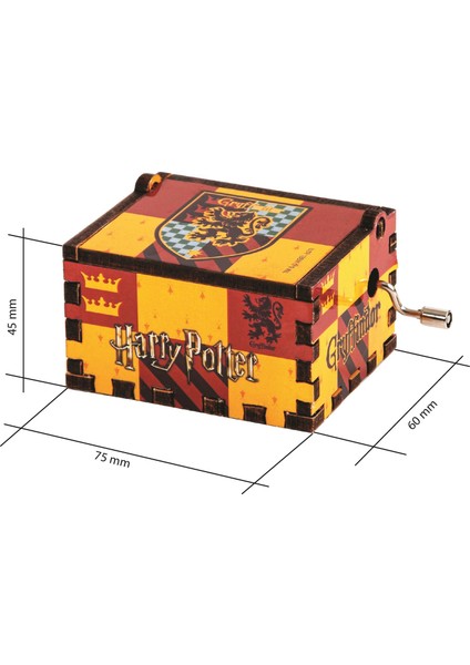 Müzik Kutusu Harry Potter Film Müziği Gryffindor Lisanslı Tasarım indirimleri