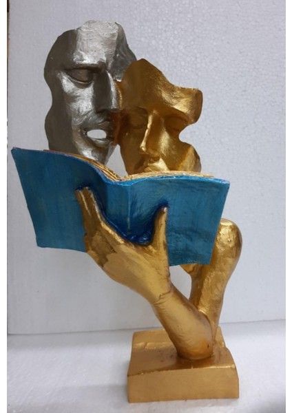 Kitap Okuyan ÇİFT-MK104-8-1