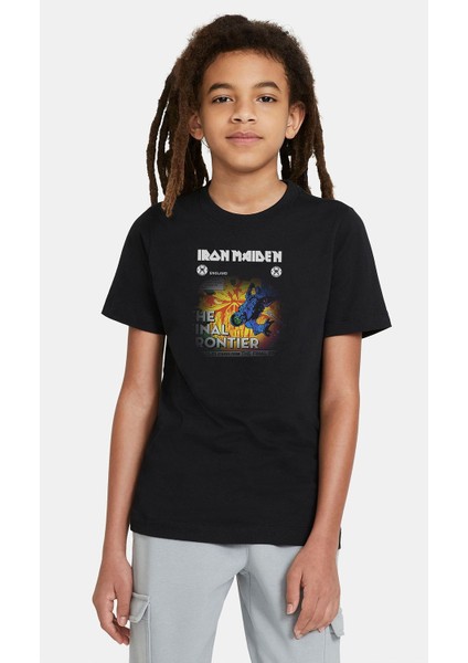 Iron Maıden The Fınal Baskılı Çocuk Siyah T-Shirt