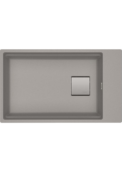 Granit Evye Kubus 2 Kng 110-62 Stone Grey Tek Gözlü Damlalıksız