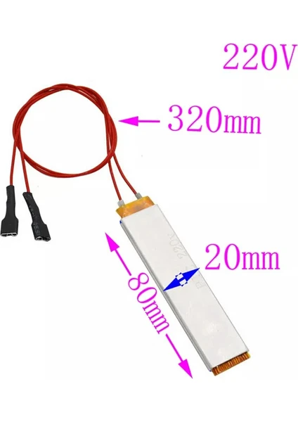 220V Ptc Isıtıcı Alüminyum Alaşımlı Seramik Isıtıcı Kuluçka Makinesi,kurutucu,inkübatör,vb.kullanım