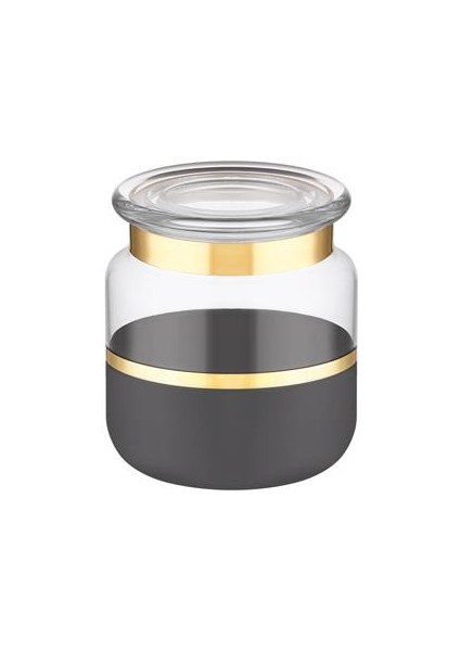 Gordion M06306-AB Kavanoz 10 x 10 cm. Vision Black