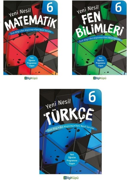 Tudem Yayınları 6. Sınıf Matematik ve Fen Türkçe Konu Anlatımlı Test Kitabı