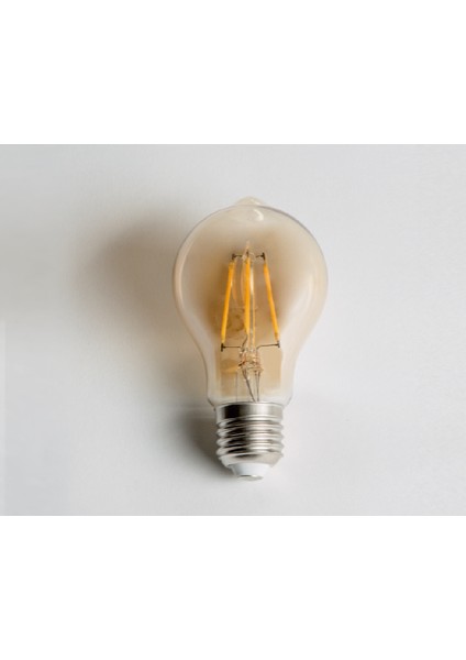 5 Adet Ct 4285 Cata 4W Rustik LED Ampul Amber 2700K E27 Duy