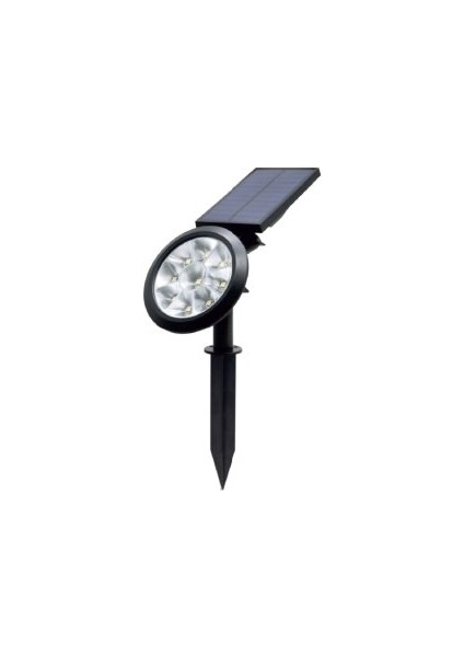 Ct 7320 Cata 18W Solar Güneş Enerjili Bahçe Armatürü Yeşil Işık