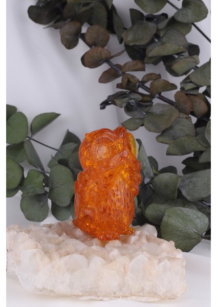 Reçine Baykuş Figürü - 600005