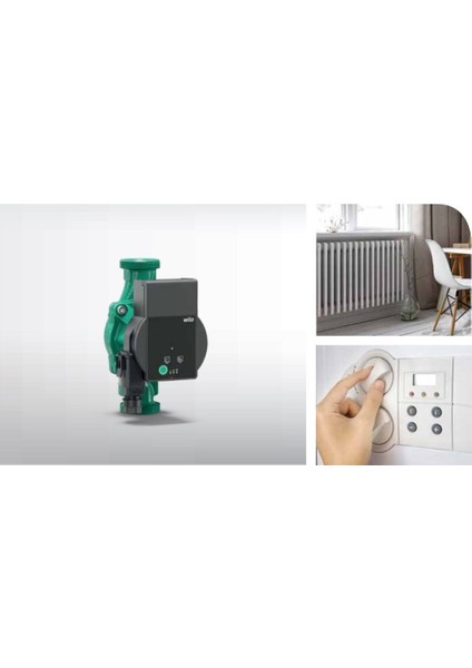 Atmoc Pico 15/1-6-130MM Frekans Konvertörlü Sirkülasyon Pompası 5 Mss 1/2''