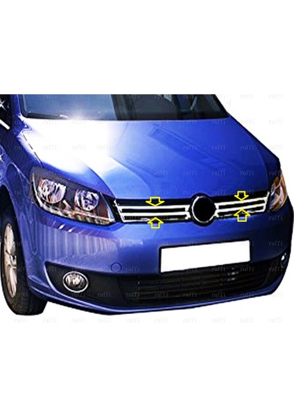 Vw Caddy Krom Ön Panjur 2 Prç. 2010-2015 Arası P.çelik