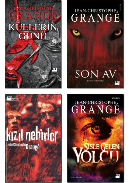 Küllerin Günü - Son Av - Kızıl Nehirler - Sisle Gelen Yolcu - 4 Kitap - Jean-Christophe Grange