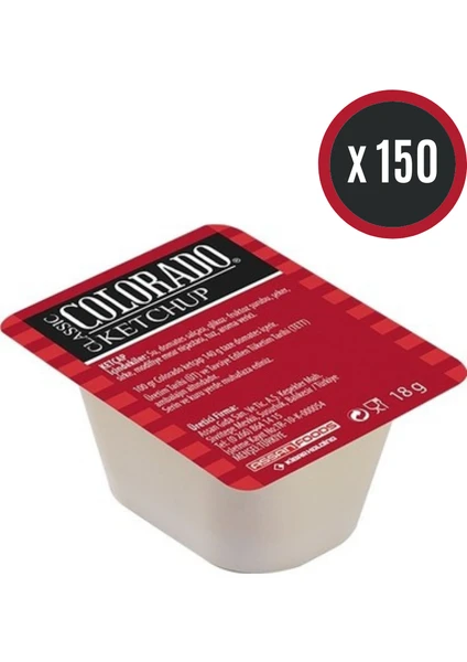 Ketçap 150'Lİ x 18 gr