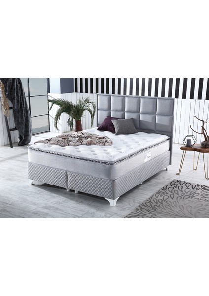Ritim Pedli Paket Yaylı Yatak 120X200