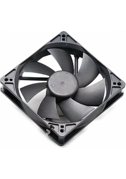 Hf-12 Siyah Kasa Fanı 12 cm