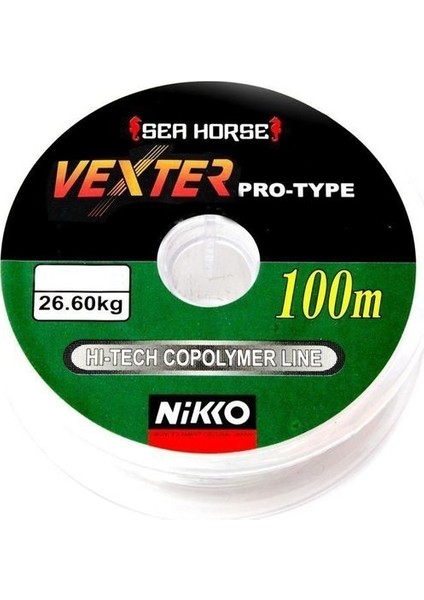 Sea Horse Vexter 0,80 mm 100 mt Misina Beyaz