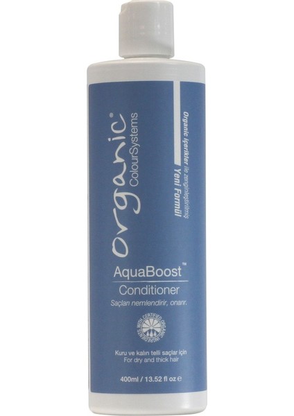Organic Aqua Boost Saç Kremi 400 ml