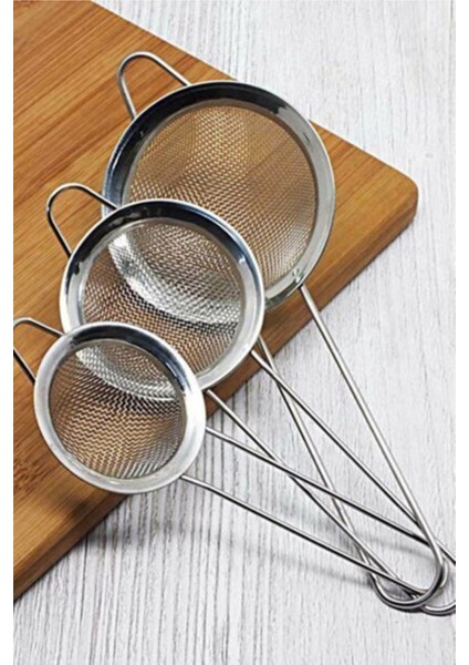 Paslanmaz Çelik 3 Boy Süzgeç fiyatları