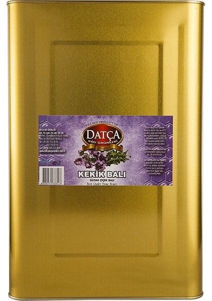 Kekik Balı Teneke 26 Kg