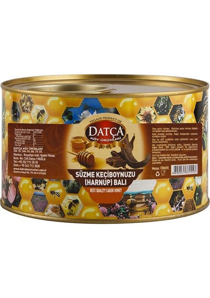Datça Keçiboynuzu (Harnup) Balı Teneke 1800 gr