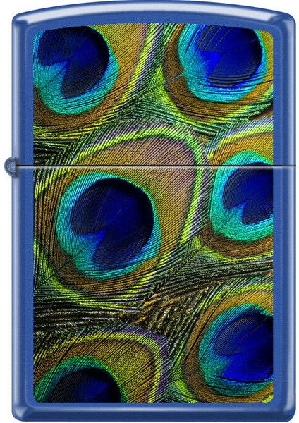 Çakmak 0172 Peacock Feathers Design Lighter
